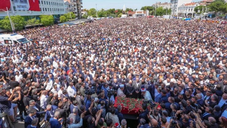 Ferdi Zeyrek’e veda! Gözyaşlarıyla uğurlandı
