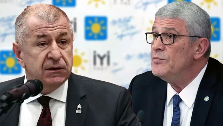 Müsavat Dervişoğlu, Ümit Özdağ ile açıklama yapıyor